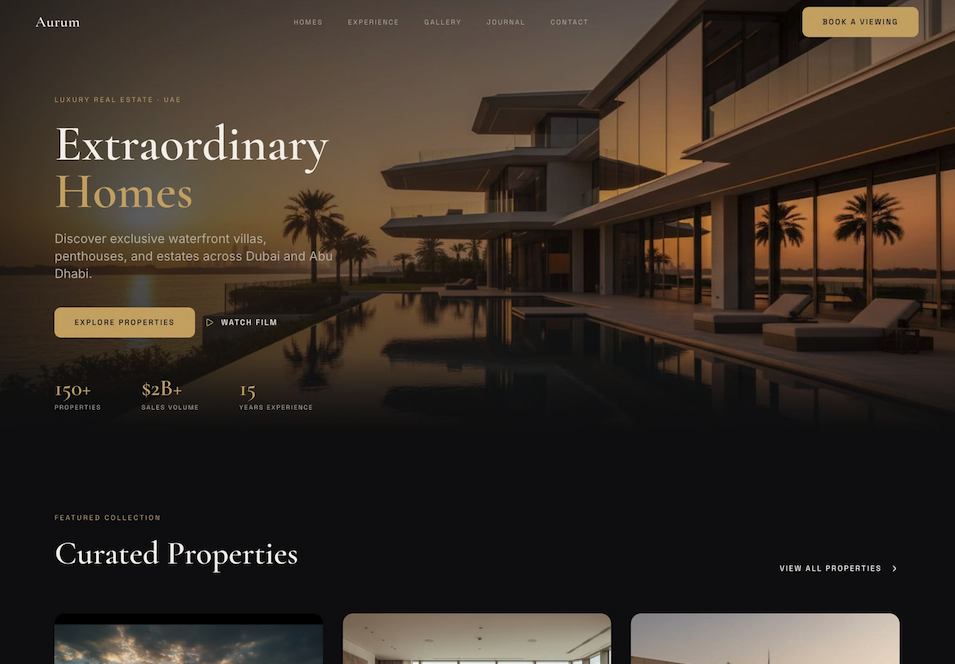 Aurum - Luxury Real Estate